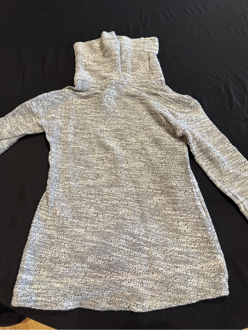 Merona Heather Gray Cowl Neck Sweater